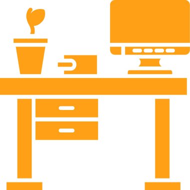 Mutfak. Web simgesi basit illüstrasyon