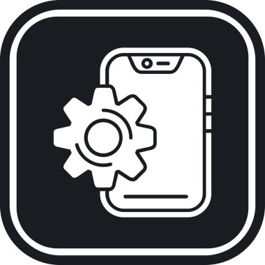 seo modern simgesinin vektör illüstrasyonu