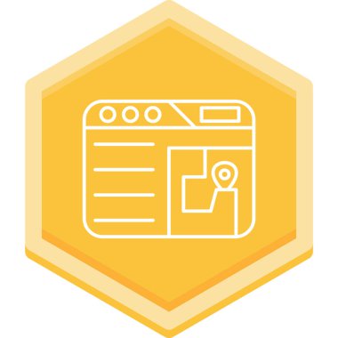 Mutfak simgesi vektör illüstrasyonu