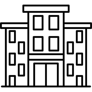 mimari yapılar taslak biçiminde simge oluşturuyorlar