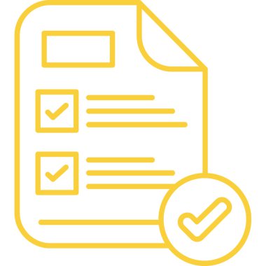 liste simgesi, vektör illüstrasyonu