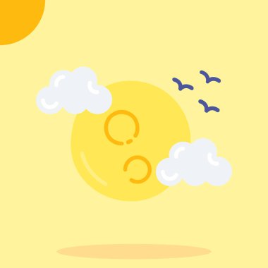 Hava, bulut, güneş, güneş