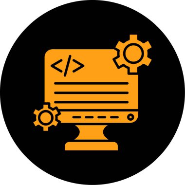 Web simgesi vektör illüstrasyonu