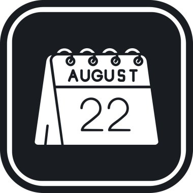 Kişisel proje ticari projesinde vektör takvimi simgesi.