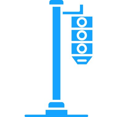 ampul simgesi vektör illüstrasyonu