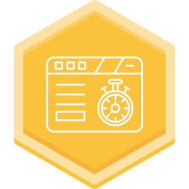 seo modern simgesinin vektör illüstrasyonu