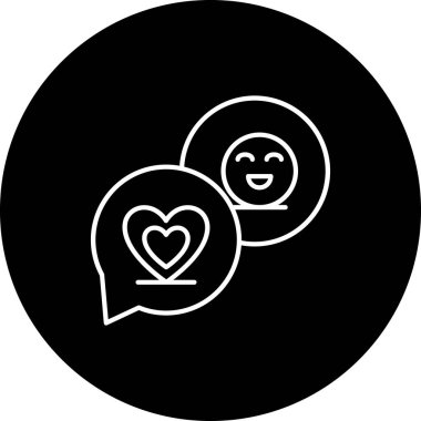 Modern simgenin vektör illüstrasyonu