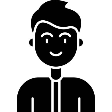 Çocuk simge vektör çizim