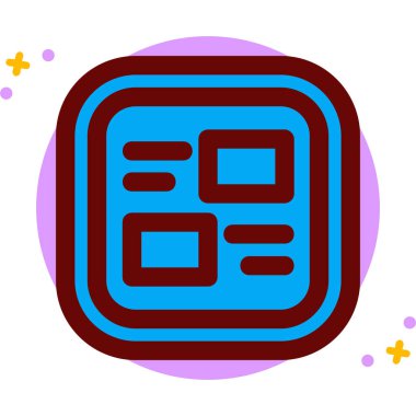 seo modern simgesinin vektör illüstrasyonu