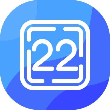 Takvim. Web simgesi basit illüstrasyon