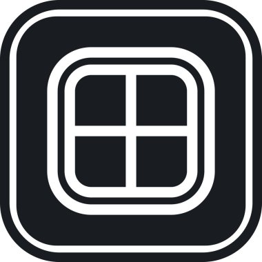 bina simgesi, vektör illüstrasyonu