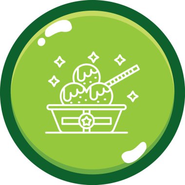 yiyecek ikonu vektör illüstrasyonu