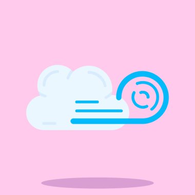 bulut hesaplama vektörü illüstrasyonu