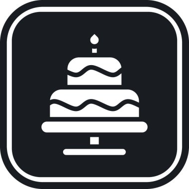 pasta, tatlı, pasta, kek ikonu