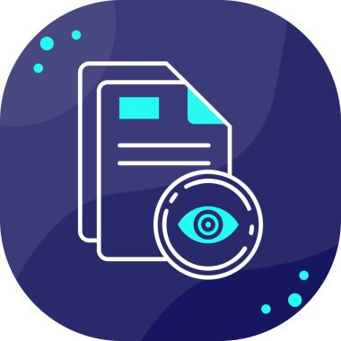 düz biçimli veri koruma web simgesi