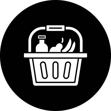 Gıda simgesinin vektör illüstrasyonu,