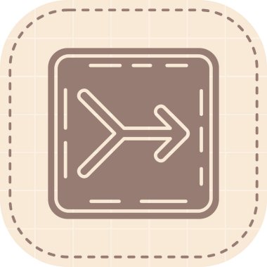 uçak ikonu vektör illüstrasyonu