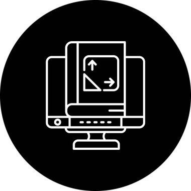 seo modern simgesinin vektör illüstrasyonu