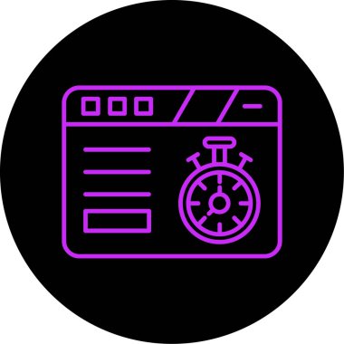 seo modern simgesinin vektör illüstrasyonu