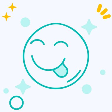 gülümse simge tasarım vektörü