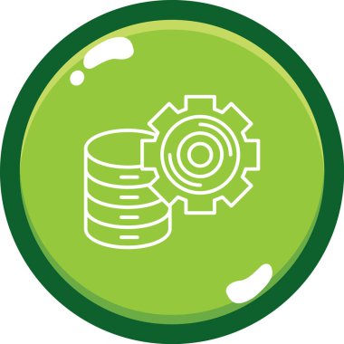 seo modern simgesinin vektör illüstrasyonu