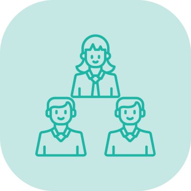 İş simgesinin vektör illüstrasyonu