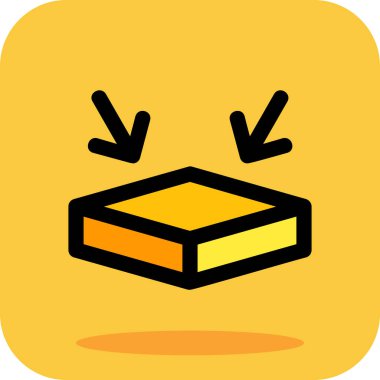 Tatlı kek ikonu. vektör illüstrasyonu