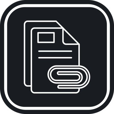 Vektör belgesi Simge illüstrasyonu