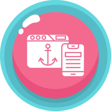 Seyahat ve tatil simgelerinin vektör çizimi