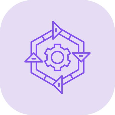 Ayarlama. Web simgesi basit illüstrasyon