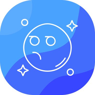 Özet biçiminde emoticon emoji simgesi simgesi