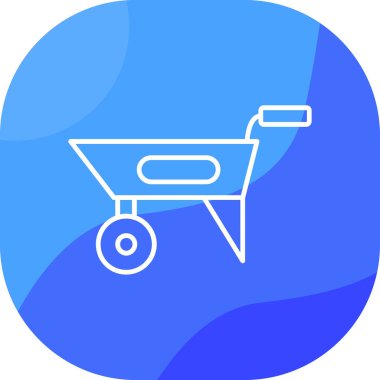 Alışveriş arabası vektör çizgisi ikonu, vektör illüstrasyonu. simge çizgisi işareti