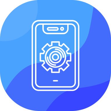 mobil simge vektör illüstrasyonu