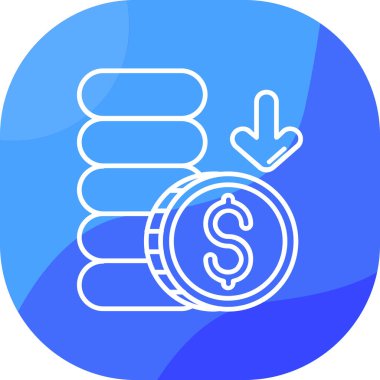 money vector icon modern simple illustration