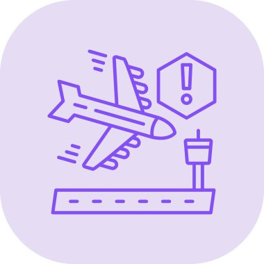 Uçak. Web simgesi basit illüstrasyon