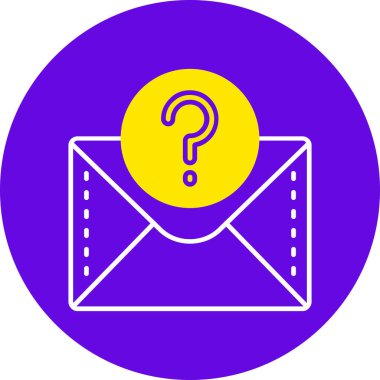 Zarf. Web simgesi basit illüstrasyon