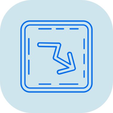 ok simgesi vektör illüstrasyonu