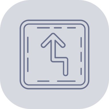 ok simgesi vektör illüstrasyonu