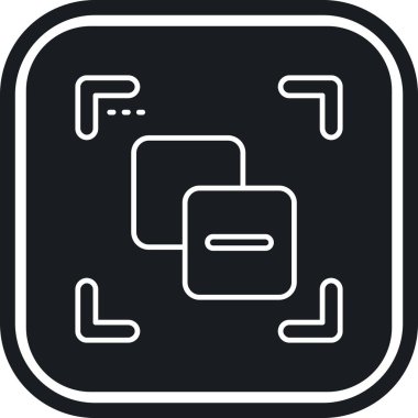 Harita simgesi, vektör illüstrasyonu