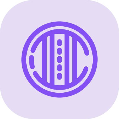 Müzik simgesinin vektör illüstrasyonu