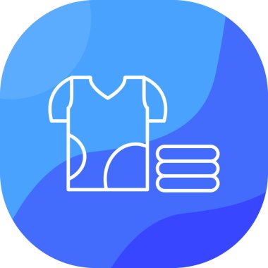 shirt simgesi vektör illüstrasyonu