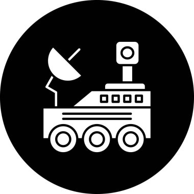 Robot simgesinin vektör illüstrasyonu