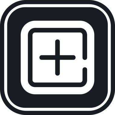 artı simgesinin vektör illüstrasyonu