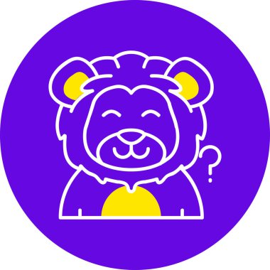 panda. Web simgesi basit illüstrasyon