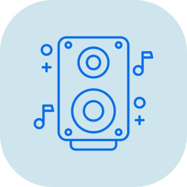 Müzik simgesinin vektör illüstrasyonu