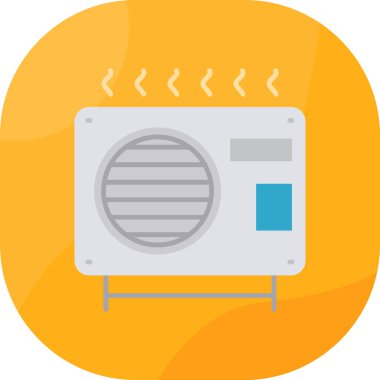 Klima ikonu vektör illüstrasyonu