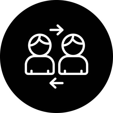 seo modern simgesinin vektör illüstrasyonu