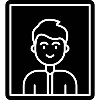 Maskeli bir adamın vektör çizimi