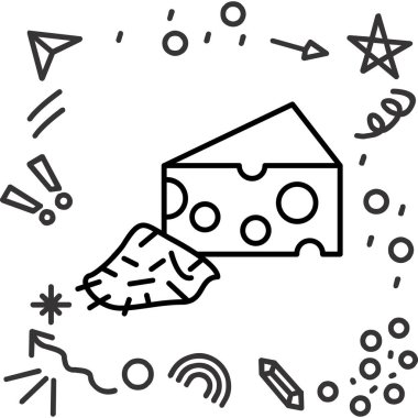 Beyaz arka planda siyah çizgi ev simgesi izole edildi. Ev sembolü. Vektör.