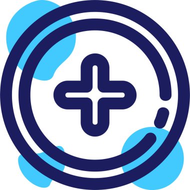 Bir haçın vektör illüstrasyonu